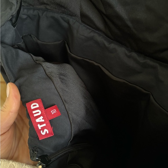 STAUD
Alix Puff Sleeve Mini Backless Dress - Picture 4 of 9